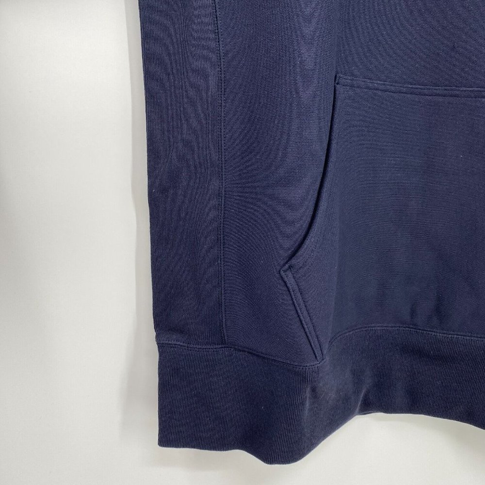 Champion Mens Reverse Weave Crew Neck Sweatshirt Pullover Oversized Navy Blue XL - Picture 5 of 6